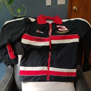 Chase Authentics Kids Black and Red NASCAR Jacket